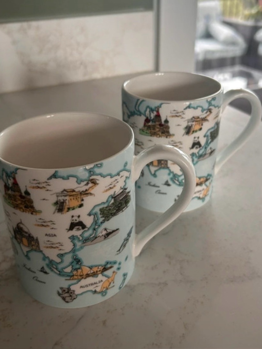 Tiffany & Co. coffee mug set